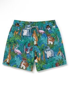 Boardies Boys Mulga Jungle Swim Trunks - Size 3-4